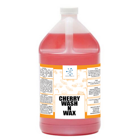 ISI Cherry Wash N Wax Car Soap