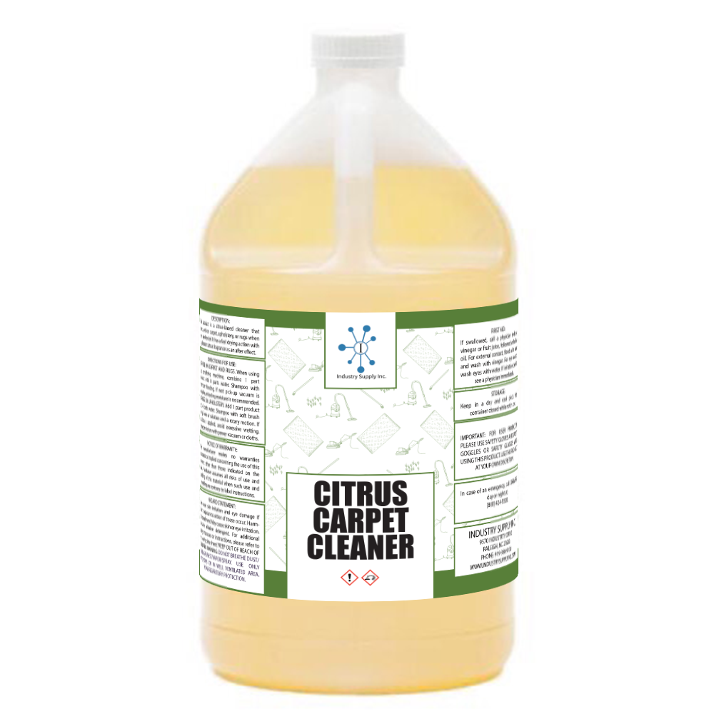 Orange Cleaning Booster Citrus Carpet Cleaner