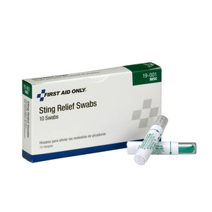 Sting Relief Swabs, 10/box