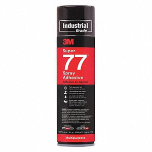 3M Super 77 Spray Adhesive Glue 16.75 Oz. Can 12/Case