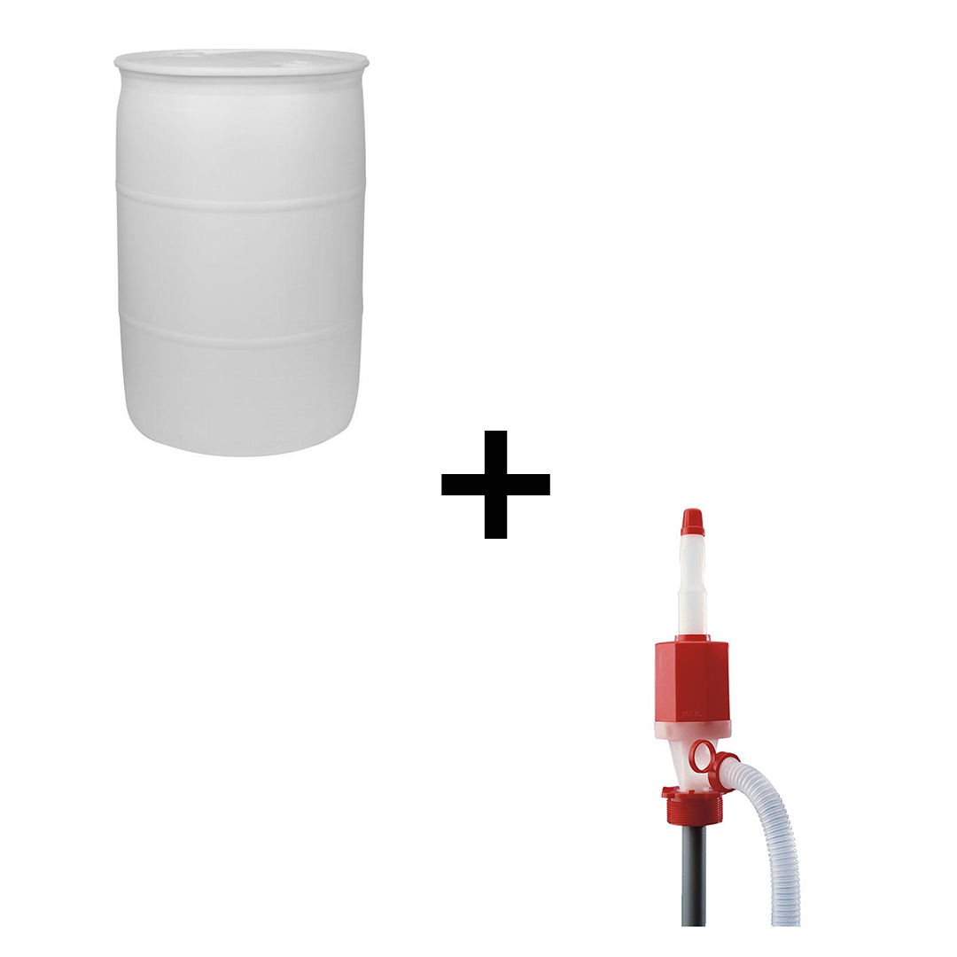 55 gallon Poly Kit- Drum and Siphon Pump