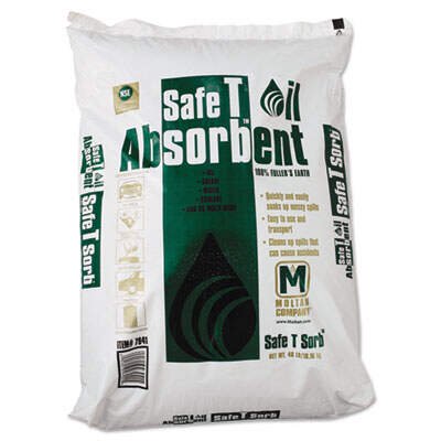 Safe T Sorb All-Purpose Clay Absorbent, 40lb, Poly-Bag