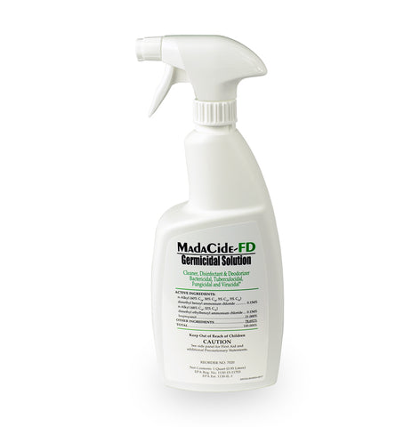 7020 MadaCide-FD Disinfectant Cleaner Spray 12/Case