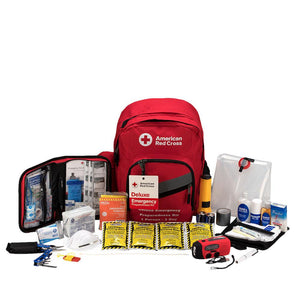 Emergency Preparedness Backpack Red Cross Deluxe