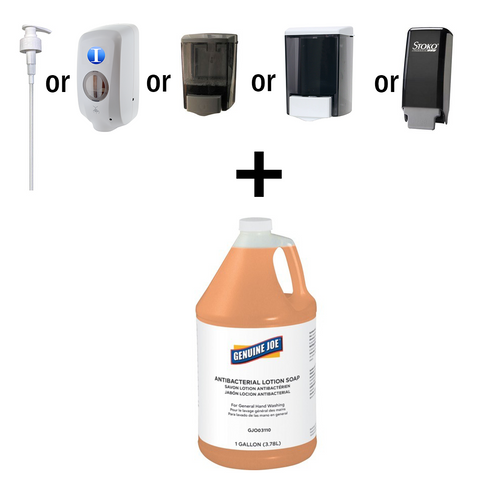 Kit de Jabón Antibacterial para Manos