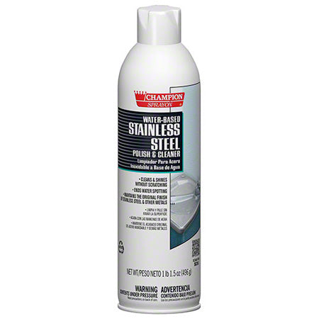 Champion Sprayon Water-Based Stainless Steel Polish & Cleaner