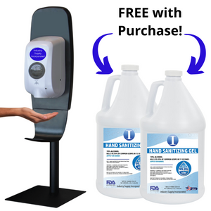 Touchless Countertop Dispenser with 2 FREE 1 Gallon Sanitizer Refills