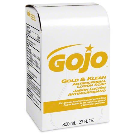 9127-12 Gojo Gold & Klean Antimicrobial Lotion Soap