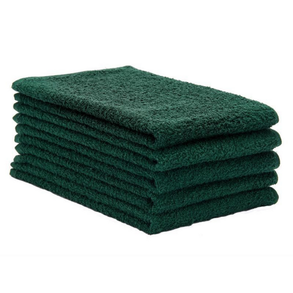 green microfiber towels