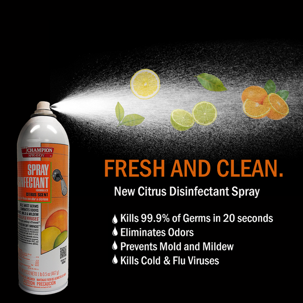 citrus disinfectant spray fruity smells and facts
