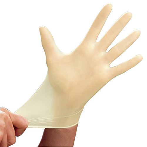 SafeGuard Disposable Latex Powder Free Gloves 100/box