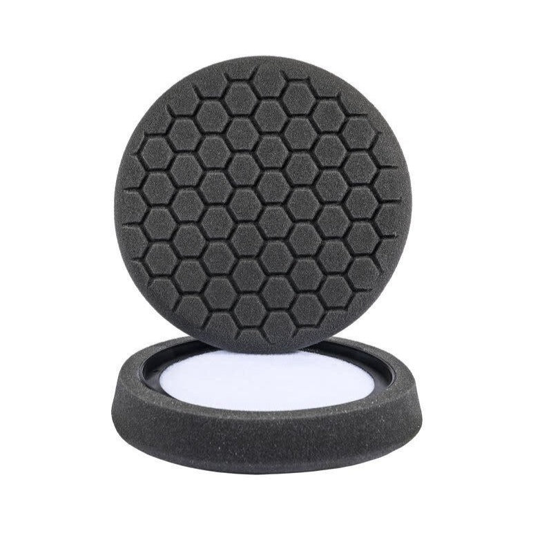 Black 7.5" Finish Hex Buffing Pad