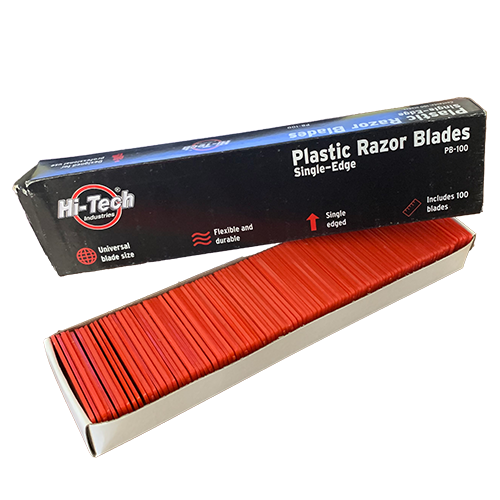 Hi-Tech Plastic Razor Blades