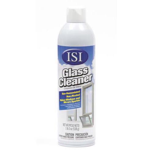 single can of Alcohol free, ammonia free, and streak free foaming glass cleaner aerosol spray.