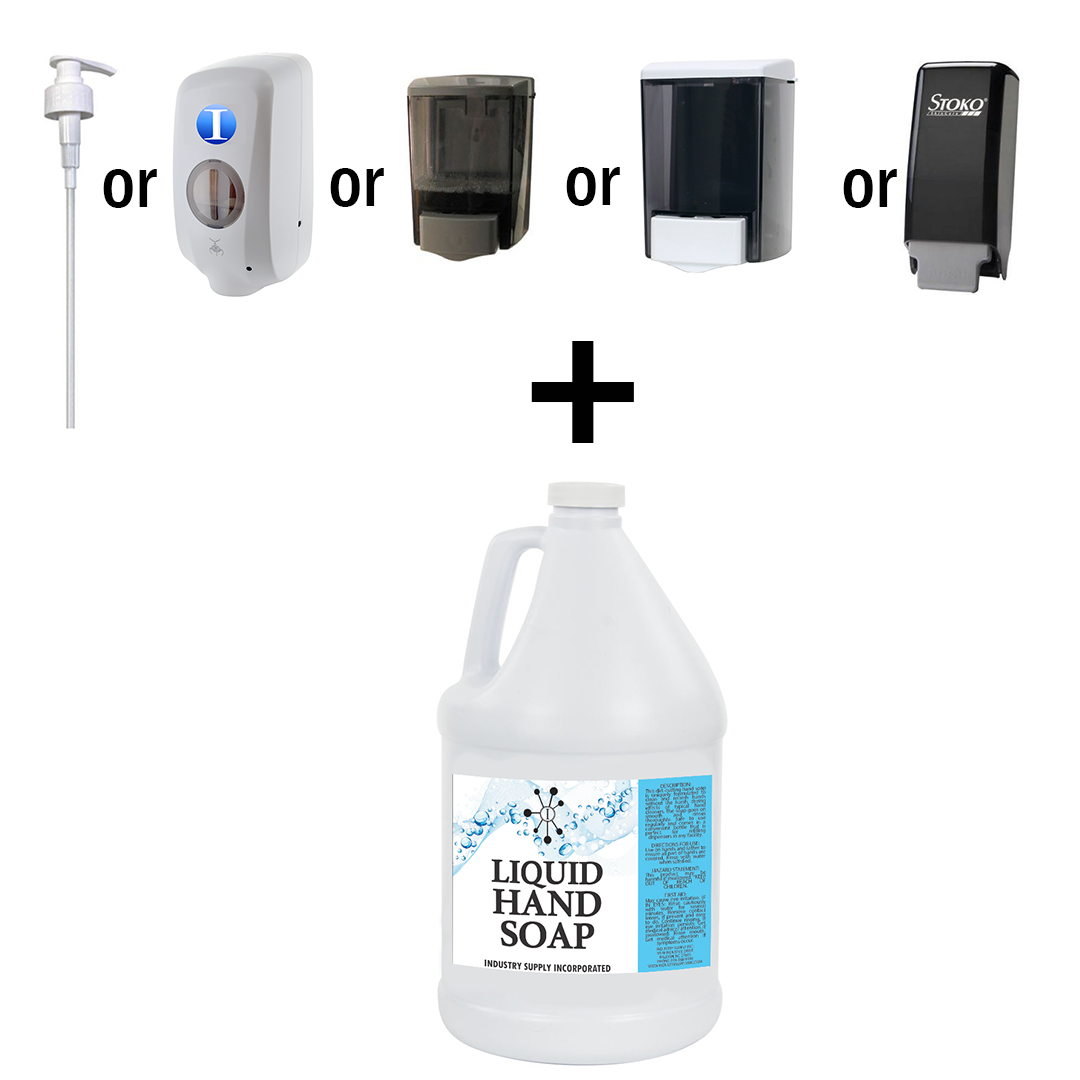 Kit de jabón líquido para manos