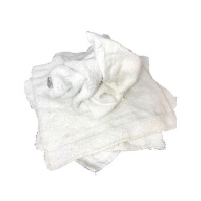 WHITE WASH CLOTH RECLAIMED 25 LB BOX
