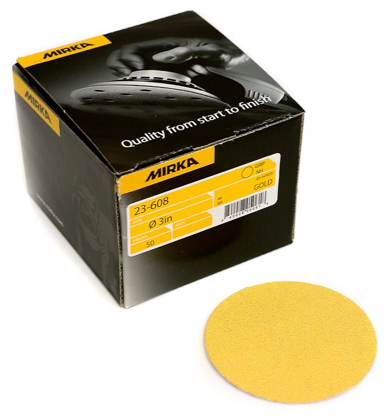 MIRKA 3" SAND PAPER 800 GRIT