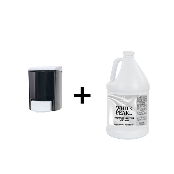 Kit de Jabón de Manos White Pearl