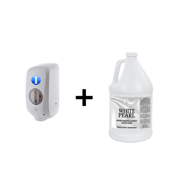 Kit de Jabón de Manos White Pearl