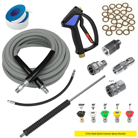 Deluxe Pressure Washer Kit