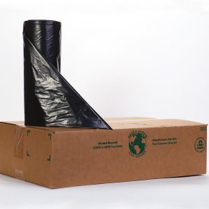 ISI 38x58 Black Trash Liners 1.5 100/Case